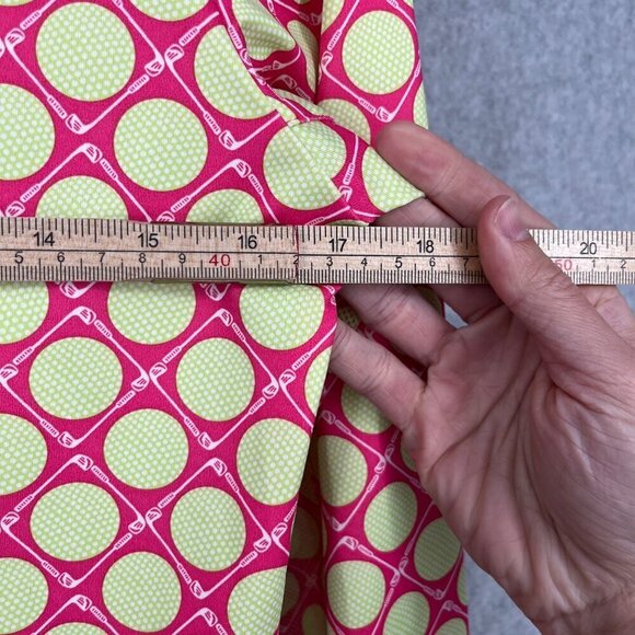 SanSoleil Womens Quarter Zip Long Sleeve Top Size XS Pink Golf Club Ball 50 UPF - Picture 10 of 11